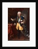 Portrait of King Frederick I of Sweden, ca 1730 by Anonymous