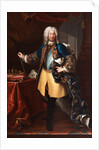 Portrait of King Frederick I of Sweden, ca 1730 by Anonymous