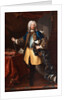 Portrait of King Frederick I of Sweden, ca 1730 by Anonymous