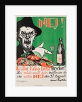 No! Crayfish require these drinks!, Swedish anti-Prohibition poster, 1922 by Anonymous