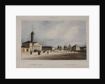 The Old Kalinkin Bridge in Saint Petersburg, 1840s by Anonymous