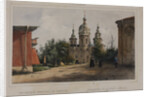 The Coastal Monastery of Saint Sergius in Strelna near St, Petersburg, 1840s by Anonymous