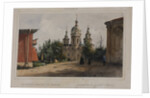 The Coastal Monastery of Saint Sergius in Strelna near St, Petersburg, 1840s by Anonymous