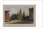 The Coastal Monastery of Saint Sergius in Strelna near St, Petersburg, 1840s by Anonymous