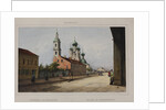 The Annunciation Church at the Vasilyevsky Island in Saint Petersburg, 1840s by Anonymous
