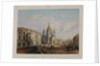 The Church of the Annunciation of the Life Guard Mounted regiment in Saint Petersburg, 1840s by Anonymous