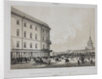 The Admiralty Square in Saint Petersburg, 1840s by Anonymous