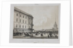 The Admiralty Square in Saint Petersburg, 1840s by Anonymous