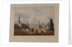 The Red Square in Moscow, 1840s by Anonymous