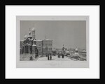 View from the Kremlin Winter Palace and the Church of Our Saviour in the Woods (Spas na Boru) across by Anonymous