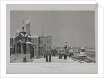 View from the Kremlin Winter Palace and the Church of Our Saviour in the Woods (Spas na Boru) across by Anonymous