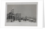 View from the Kremlin Winter Palace and the Church of Our Saviour in the Woods (Spas na Boru) across by Anonymous
