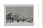 View from the Kremlin Winter Palace and the Church of Our Saviour in the Woods (Spas na Boru) across by Anonymous