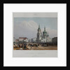 The Sennaya Square and the Saviour Church in Saint Petersburg, 1840s by Anonymous
