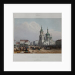 The Sennaya Square and the Saviour Church in Saint Petersburg, 1840s by Anonymous
