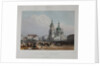 The Sennaya Square and the Saviour Church in Saint Petersburg, 1840s by Anonymous