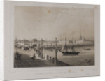 The Trinity Bridge in Saint Petersburg, 1840s by Anonymous