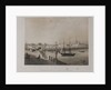 The Trinity Bridge in Saint Petersburg, 1840s by Anonymous