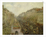 Boulevard Montmartre: Mardi Gras, 1897 by Anonymous