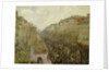 Boulevard Montmartre: Mardi Gras, 1897 by Anonymous