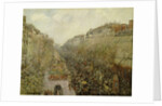 Boulevard Montmartre: Mardi Gras, 1897 by Anonymous