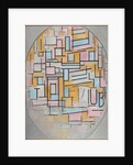 Composition in oval with color planes 2, 1914 by Anonymous