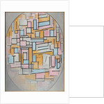 Composition in oval with color planes 2, 1914 by Anonymous