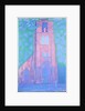 Zeeland Church Tower, 1911 by Anonymous