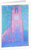 Zeeland Church Tower, 1911 by Anonymous