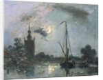 Overschie in the Moonlight, 1871 by Anonymous