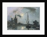 Overschie in the Moonlight, 1871 by Anonymous