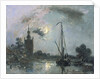 Overschie in the Moonlight, 1871 by Anonymous