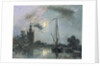 Overschie in the Moonlight, 1871 by Anonymous