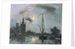 Overschie in the Moonlight, 1871 by Anonymous