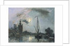 Overschie in the Moonlight, 1871 by Anonymous