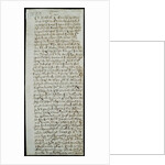 The Peter I edict on the introduction of the Julian calendar in Russia, 1699 by Anonymous