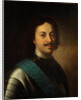 Portrait of Emperor Peter I the Great, First third of 18th cen by Anonymous
