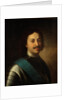 Portrait of Emperor Peter I the Great, First third of 18th cen by Anonymous