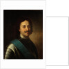 Portrait of Emperor Peter I the Great, First third of 18th cen by Anonymous