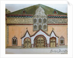 The design of the façade of the Tretyakov Gallery, Magazine Mir iskusstva (World of Art) 1900 No 21- by Anonymous