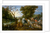 The Entry of the Animals into Noahs Ark, 1613 by Anonymous
