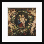 Madonna in a Garland of Flowers, c. 1616-1618 by Anonymous
