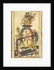 La Roue de Fortune (Wheel of Fortune), Tarot card, Early 18th cen by Anonymous