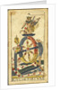 La Roue de Fortune (Wheel of Fortune), Tarot card, Early 18th cen by Anonymous