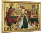The Coronation of the Virgin with the Trinity, c. 1520 by Anonymous