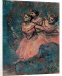 Three Dancers in Red, 1896 by Anonymous