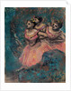 Three Dancers in Red, 1896 by Anonymous