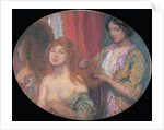 Combing the Hair, c. 1912 by Anonymous