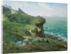 Cliffs at Gréville, 1871 by Anonymous