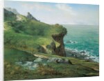 Cliffs at Gréville, 1871 by Anonymous